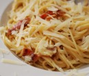 Spageti carbonara receptas su nuotraukomis