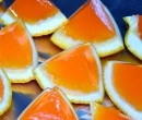 Apelsinu želė desertas