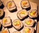 Sushi su krevetėmis
