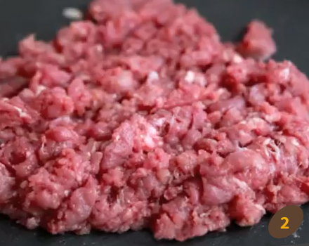 Kibinų receptas: kapota mėsa