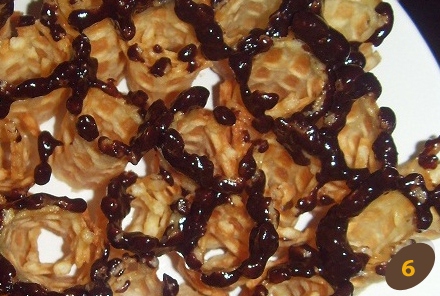 Vaflių receptas: šokoladinės vaflių viršūnėlės