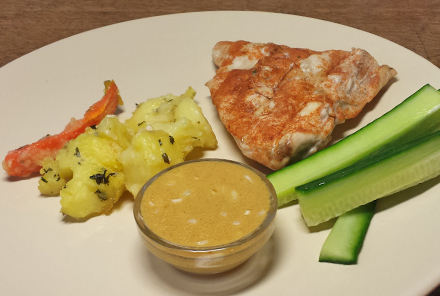 Vištiena su Vinaigrette padažu